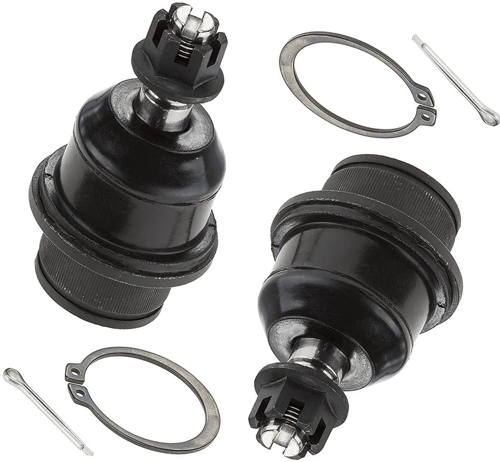 Detroit Axle - Front End 12pc Suspension Kit for Dodge Dakota 2005-2010 Mitsubishi Raider 2006-2009, 2 Upper Control Arms 2 Lower Ball Joints Inner Outer 4 Tie Rods 2 Boots 2 Sway Bars Replacement