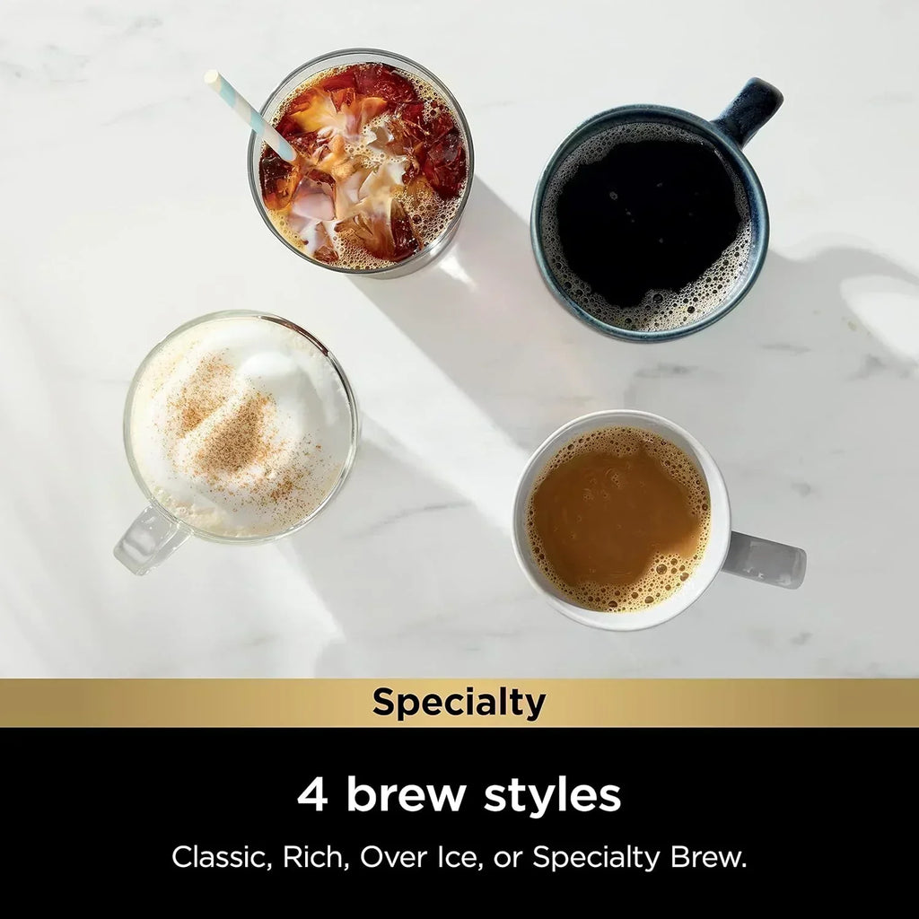 Ninja Single Serve Coffee Maker 56 oz Reservoir Stone