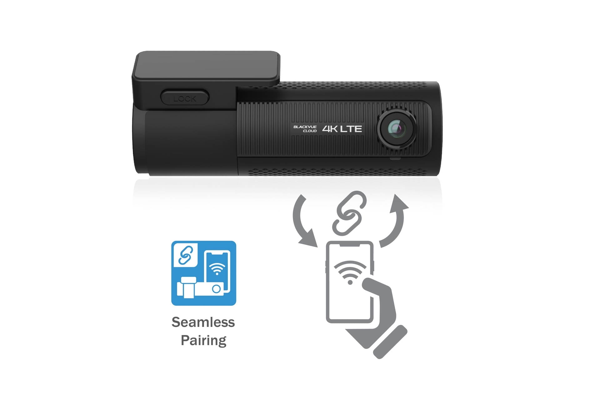 DR770X-2CH-LTE Dual Lens Dash Cam w/ Built-In 4G-LTE & 64GB Card | 1080P FULL HD Front + Rear