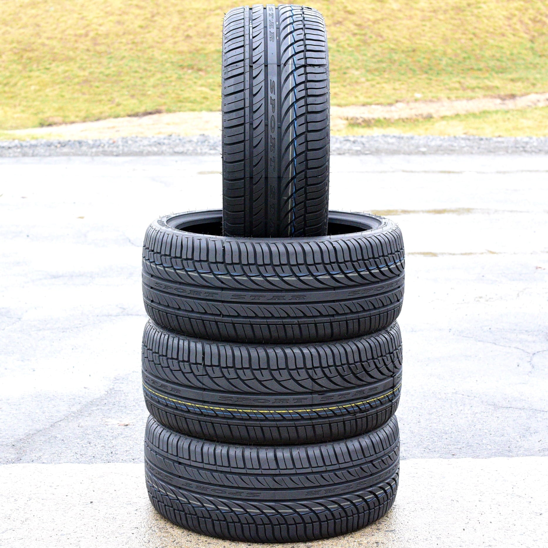 Set of 4 Fullway HP108 225/45ZR18 225/45R18 95W XL High Performance a/s All Season Tires