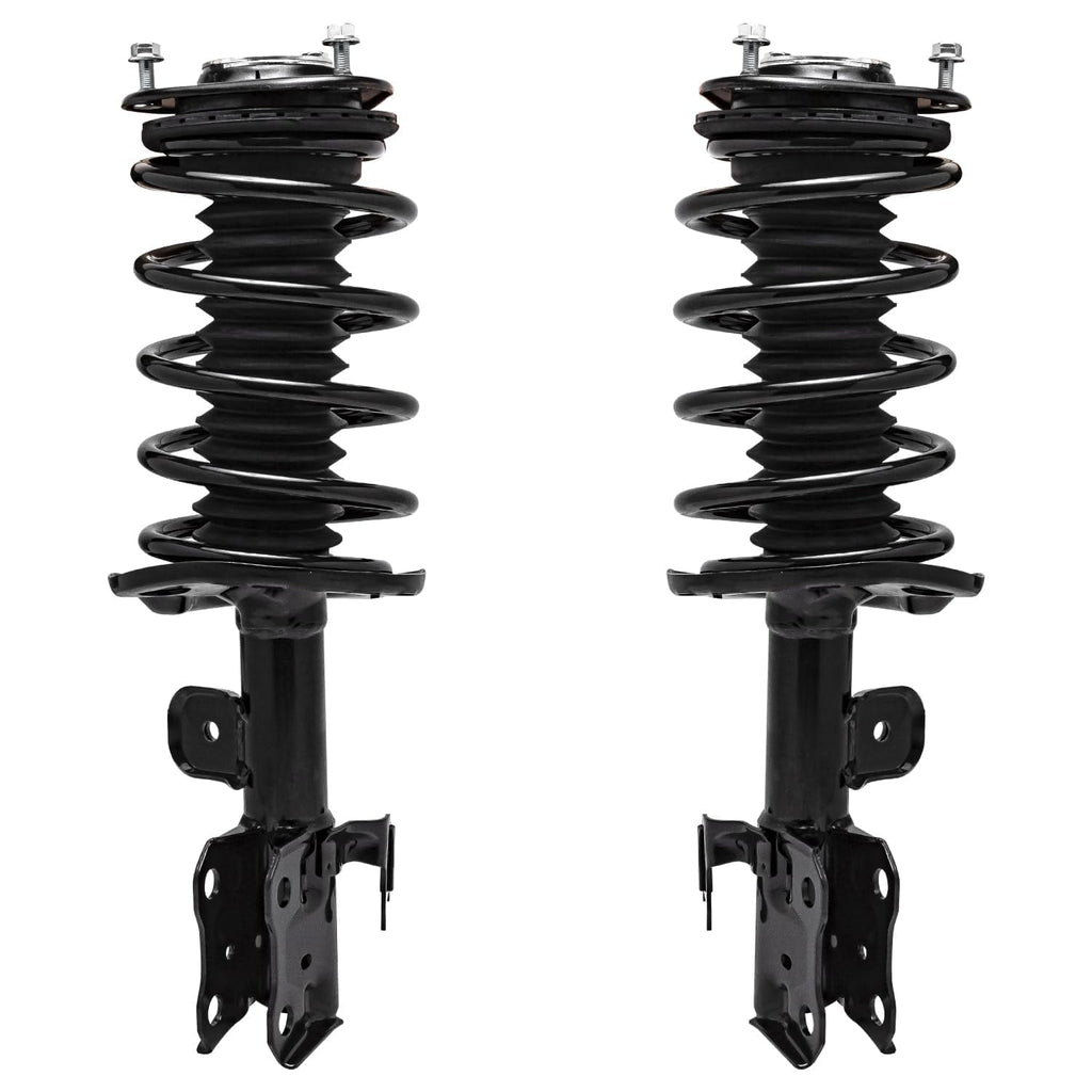 Detroit Axle - Front Struts & Coil Springs Sway Bar Links Replacement for 2010-2015 Toyota Prius - 4pc Set