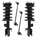 Detroit Axle - Front Struts & Coil Springs Sway Bar Links Replacement for 2010-2015 Toyota Prius - 4pc Set